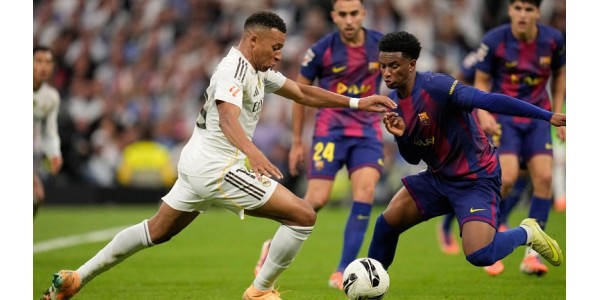 Real Madrid voittaa vuoden 2025 El Clásicon